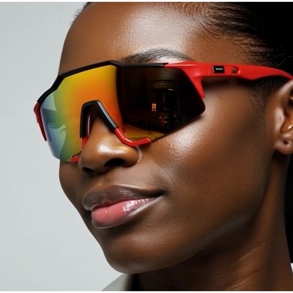 Women Sport Sunglasses Cycling Running Safety Golf UV Protection Windproof 2026